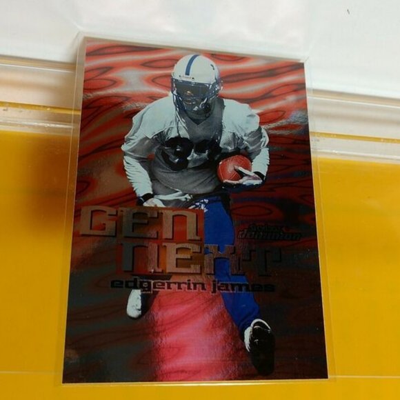 EDGERRIN JAMES 1999 SKYBOX DOMINION GEN NEXT PLUS #12GN ROOKIE - HOF - COLTS! GQ - Picture 2 of 4